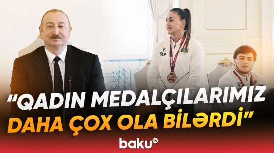 Prezident İlham Əliyev qadın güləşinin inkişafı barədə nələri açıqladı? - Baku TV