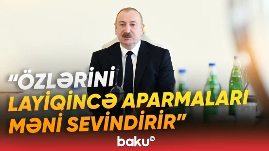 “Çox nümunə var ki...” | Prezident idmançıların gündəlik həyatda davranışlarından danışdı - Baku TV