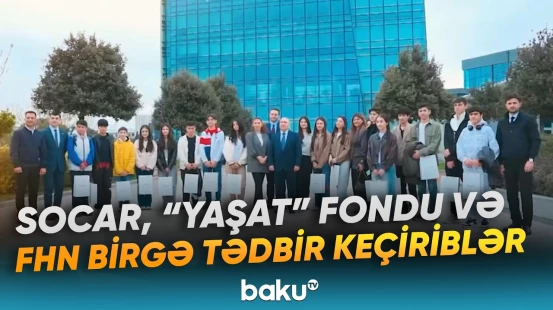Tədbir zamanı Vətən müharibəsi iştirakçılarının övladları maarifləndirilib - Baku TV