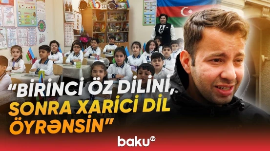 Ana dilimizi niyə ikinci plana atırıq? | Paytaxt sakinlərinin fikirləri - Baku TV