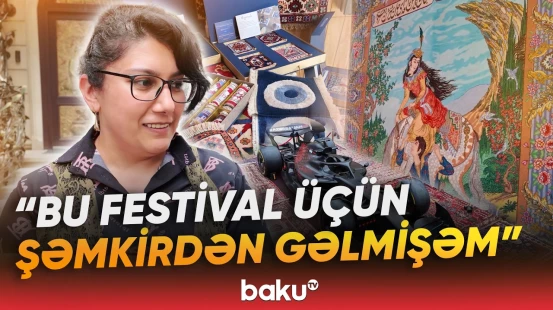 İçərişəhərdə Beynəlxalq Xalça Festivalı davam edir - Baku TV