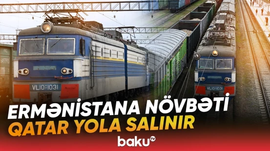 Azərbaycandan keçməklə Ermənistana 8 vaqon gübrə göndərilir - Baku TV