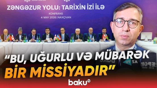 "Zəngəzur yolu: tarixin izi ilə" mövzusunda konfrans keçirilib - Baku TV