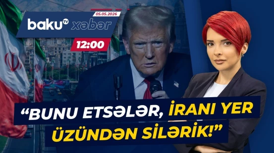 Ara yenidən qarışdı: Tramp Tehranı təhdid etdi - Baku TV CANLI