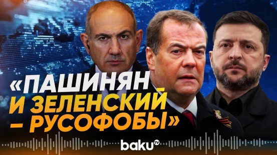 Медведева возмутила беседа Пашиняна и Зеленского на 8-м Саммите ЕПС - Baku TV | RU