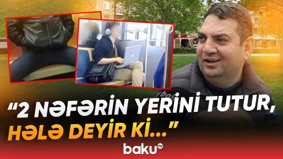 İctimai nəqliyyatda yayxanaraq oturanları cərimə və həbs gözləyir? - Baku TV