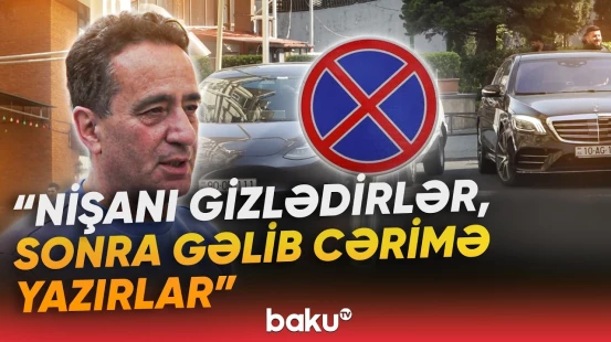 Sakinlər yol nişanlanmasının düzgün aparılmamasından şikayət edirlər - Baku TV
