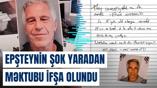 Epşteynin kamerasında tapılan məktubda nələr yazılıb? | Ölümündən həftələr öncə... - Baku TV