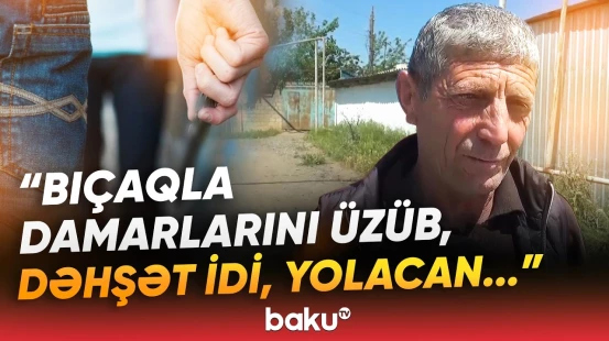 Gecə toplaşan gənclər dəhşət saçdı | "Dedim ki, etmə, əlini atdı bıçağa" - Baku TV