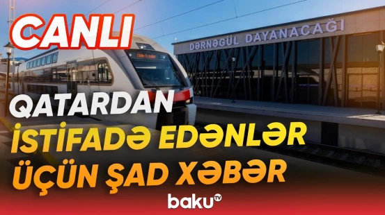 Bakıda yeni stansiya açıldı | ADY-nin istifadəyə verdiyi dayanacaqla bağlı detallar - Baku TV CANLI