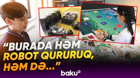 Uğurlarından söz etdirən Şuşa şagirdləri: “Mühəndislik bacarıqlarını inkişaf etdirirlər” - Baku TV