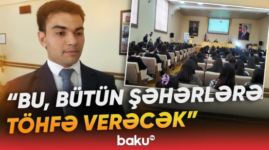 WUF13 Festivalı Gəncədə | "Bu tədbir böyük əhəmiyyət kəsb edir" - Baku TV