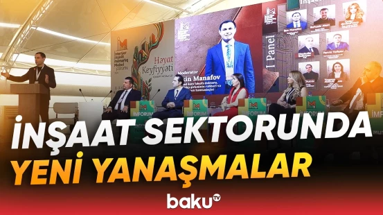 Müasir dizayn və funksionallıq bir arada | İnteryer İnşaat Memarlıq Mebel Forumu - Baku TV