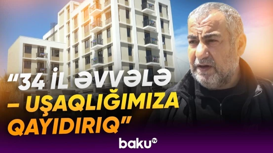 Qarabağ arzusu gerçəyə çevrilir | Ağdam sakinlərinin duyğulu anları - Baku TV