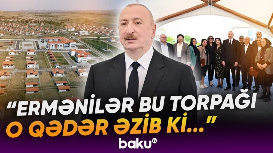 ”Bu torpaqları canlandırmaq üçün bəlkə də 5-10 il vaxt lazımdır” | Prezident - Baku TV