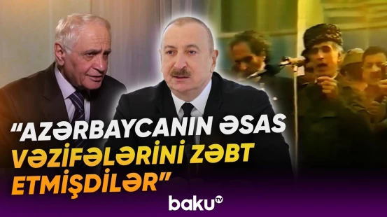 "Ölkədə sabitlik məhz o vaxt yaradıldı" | Heydər Əliyevin dönüşü ilə dəyişən tarix - Baku TV