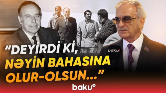 "Sanki qəlbimdə iki Heydər Əliyev yaşayır" | Polad Bülbüloğlu xatirələrini danışdı - Baku TV