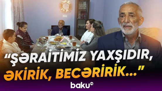 "Nəsə bişirəndə bizə də göndərirlər" | Kərkicahan sakinlərinin günü necə keçir? - Baku TV
