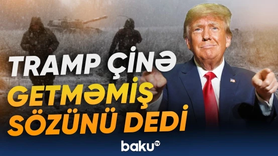 Trampdan Rusiya-Ukrayna müharibəsi barədə sensasiyalı açıqlama - Baku TV