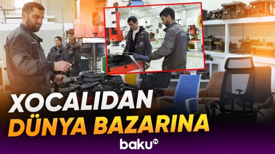 “Əsas hədəfimiz...” | Xocalıda fəaliyyətə başlayan fabrikdə nələr istehsal olunacaq? - Baku TV