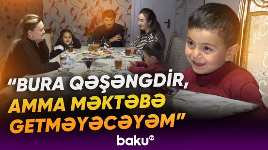 Xocalının balaca sakininin gülümsədən anları | "Ancaq buraya gələn bilər ki..." - Baku TV