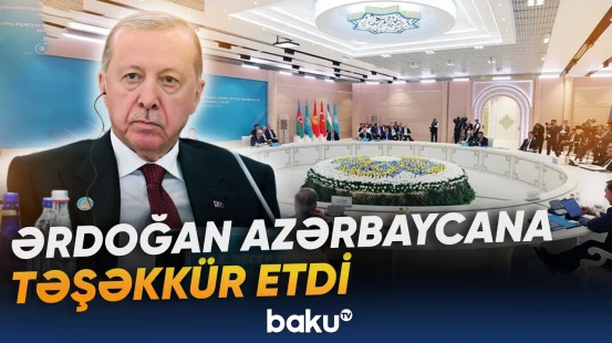 "Növbəti Zirvə görüşündə sizi Ankarada qəbul etməkdən məmnun olacağam" | Ərdoğan - Baku TV