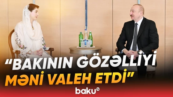 İlham Əliyev Pakistanın Pəncab əyalətinin Baş nazirini qəbul etdi - Baku TV