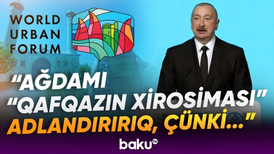 Prezident Qarabağda cəmi 5 il ərzində görülən yenidənqurma işlərini açıqladı - Baku TV