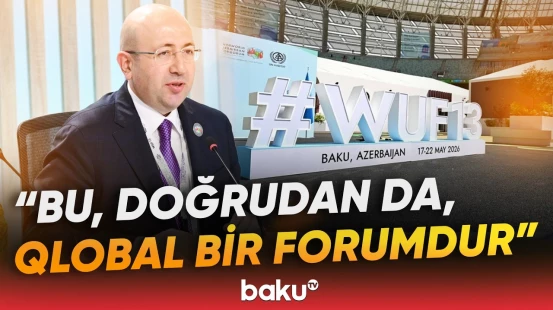 WUF13-ün birinci günündə neçə nəfər iştirak edib? - Baku TV