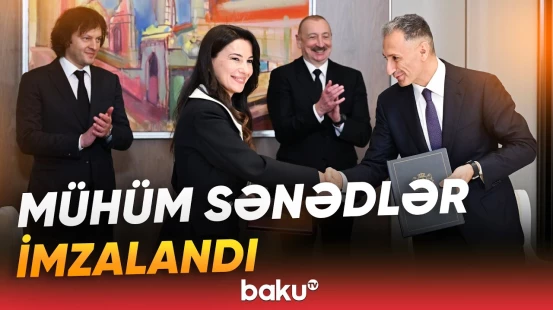 İlham Əliyevin Gürcüstanın Baş naziri ilə görüşündə hansı məsələlər müzakirə edildi? - Baku TV