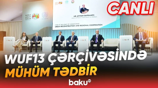 "Bağlantının mərkəzində şəhərlər: şəhər yenidənqurması və regional əməkdaşlıq" mövzusunda tədbir