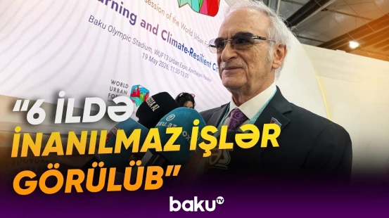 "Böyük bir hadisədir" | Polad Bülbüloğlu WUF13-ün Bakıda keçirilməsinin önəmindən danışdı - Baku TV