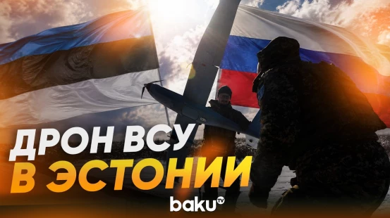 В Эстонии сбили беспилотник ВСУ - Baku TV | RU