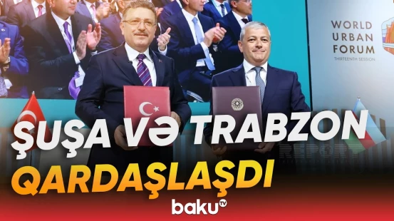 Tərəflər arasında anlaşma memorandumu imzalanıb - Baku TV