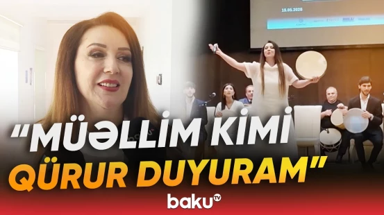 Gülyaz Məmmədova sevənləri ilə görüşdü - Baku TV