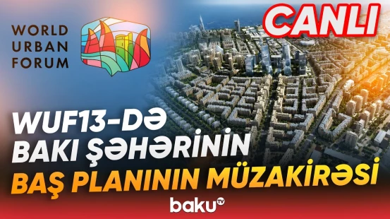 Azərbaycan Pavilyonunda Bakı şəhərinin Baş Planına həsr olunmuş tədbir - Baku TV CANLI
