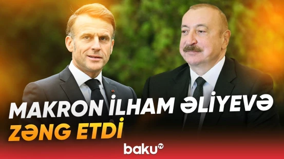 Azərbaycan və Fransa prezidentləri arasında telefon danışığı - Baku TV