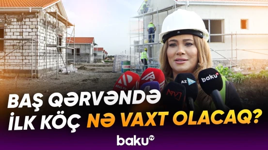 Ağdamın Baş Qərvənd kəndində həyata keçirilən genişmiqyaslı layihə - Baku TV