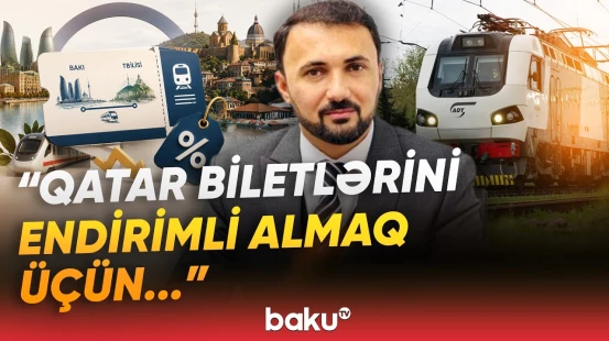 "Burada bütün şərait var" | Bakı-Tbilisi-Bakı sərnişin qatarı ilə tanış olun - Baku TV