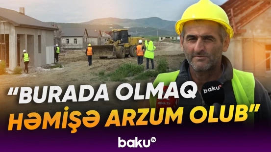 Ağdamda rahat və təhlükəsiz həyat | Eyvazxanbəyli kəndində nələr tikiləcək? - Baku TV