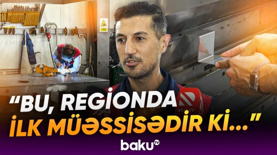 “Ən müasir avadanlıqlardır, bunun sayəsində...” | Ağdam Sənaye Parkı - Baku TV