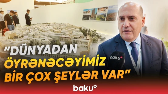 Emin Hüseynov WUF13-ün Azərbaycan üçün əhəmiyyətindən danışıb - Baku TV