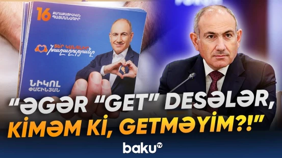 Paşinyan Baş nazir vəzifəsindən istefa verməsi üçün şərtini açıqlayıb - Baku TV