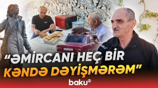 Bakının Əmircan kəndinin sakinləri ilə maraqlı reportaj - Baku TV