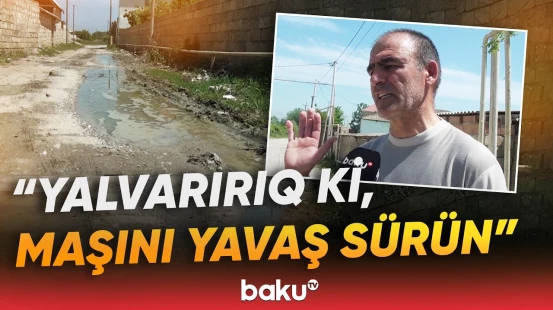 Siyəzəndə sakinlərin üzləşdiyi problem nə vaxt həll olunacaq? - Baku TV