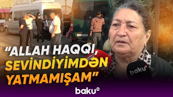"Pis günlərimiz geridə qaldı" | Şükürbəyli kəndi öz sakinlərinə qovuşur - Baku TV
