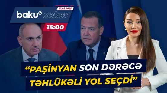 Medvedevdən Ermənistanın Baş nazirinə sərt xəbərdarlıq - Baku TV CANLI