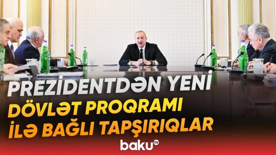 Kənd təsərrüfatı istehsalında dinamika məni qane etmir | İlham Əliyev - Baku TV