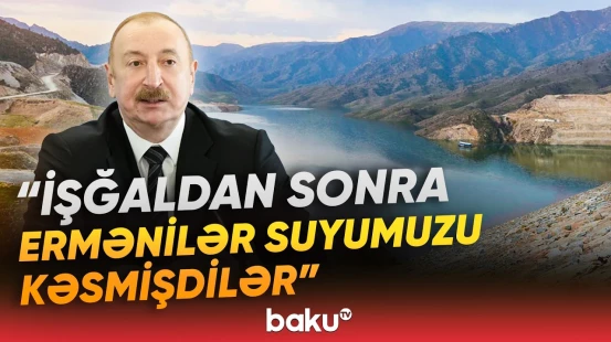 Müşavirədə su təchizatı sahəsində görülən tədbirlər açıqlanıb - Baku TV