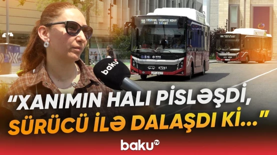“Bəziləri deyir ki, yandırmıram” | Avtobuslarda niyə kondisionerlərlə bağlı problem olur? - Baku TV